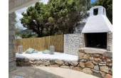 Villa Clitia - Casa vacanze sul mare a Villasimius in Sardegna - barbecue in muratura per ottime grigliate in famiglia e con gli amici.