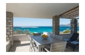 Villa Alie - Casa vacanze sul mare a Villasimius in Sardegna - splendido panorama della spiaggia dal patio esterno