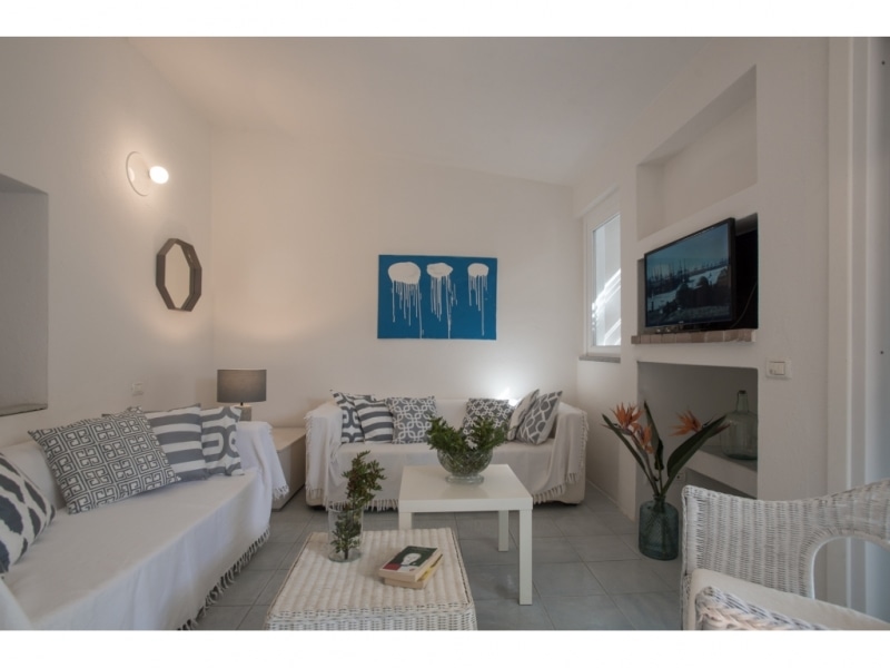 Villa Eudora - Casa vacanze sul mare a Villasimius in Sardegna - soggiorno e area relax.