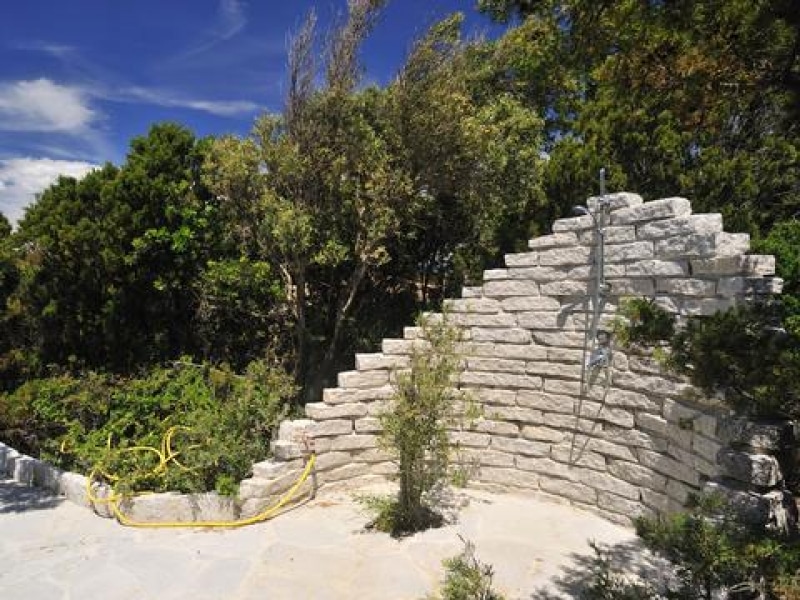 Villa Clitia - Casa vacanze sul mare a Villasimius in Sardegna - doccia esterna