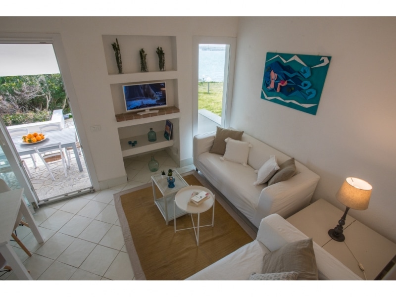 Villa Alimene - Casa vacanze sul mare a Villasimius in Sardegna - salottino