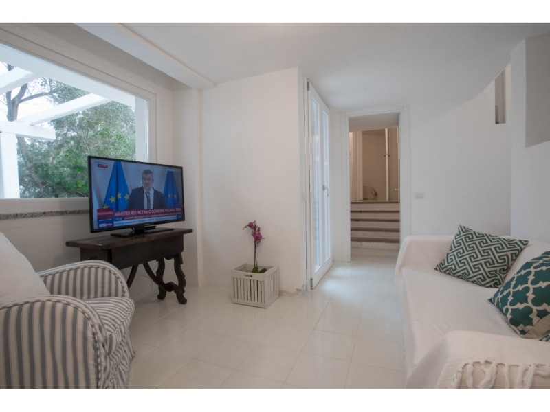 Villa Calipso - Casa vacanze sul mare a Villasimius in Sardegna - salotto con area relax.